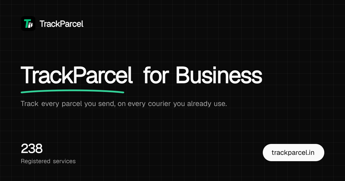 Parcel Tracking for Businesses on Every Courier | TrackParcel