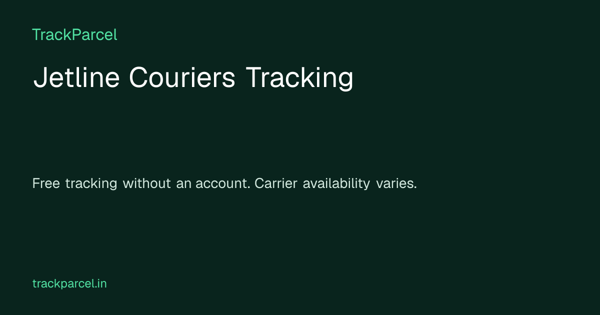 Jetline Couriers Tracking | TrackParcel